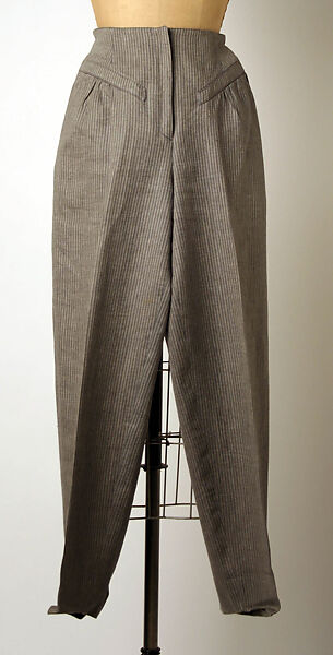 Suit, Giorgio Armani (Italian, founded 1974), linen, Italian