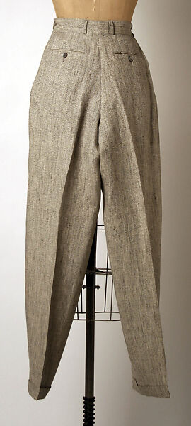 Suit, Giorgio Armani (Italian, founded 1974), flax, silk, Italian