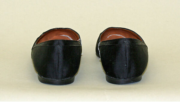 Shoes, Giorgio Armani (Italian, founded 1974), faille, leather, Italian