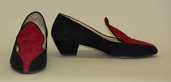 Pumps, Vanessa Noel (French), suede, probably French 