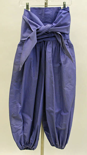 Trousers, Anthony Muto (American), cotton, American