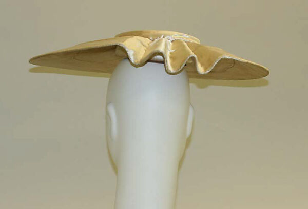 Hat, Mr. John, Inc. (American, 1948–1970), silk, American