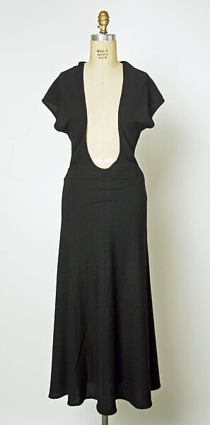 Dress, Azzedine Alaïa (French (born Tunisia), Tunis 1935–2017 Paris), wool, French