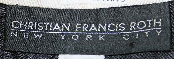 Jacket, Christian Francis Roth (American, born 1969), wool, American