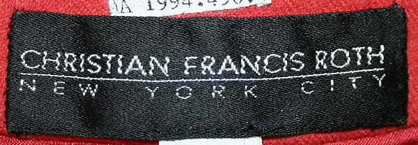 Jacket, Christian Francis Roth (American, born 1969), wool, American