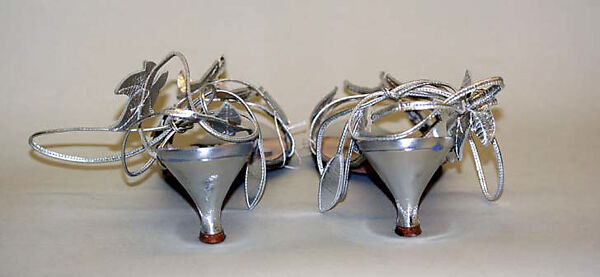 Sandals, Manolo Blahnik (British, born Spain, 1942), leather, British