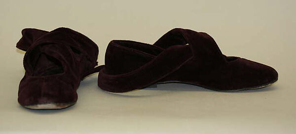 Shoes, Romeo Gigli (Italian, born 1949), synthetic fiber, Italian 