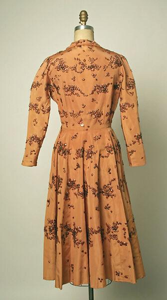 Dress, House of Balenciaga (French, founded 1937), silk, French