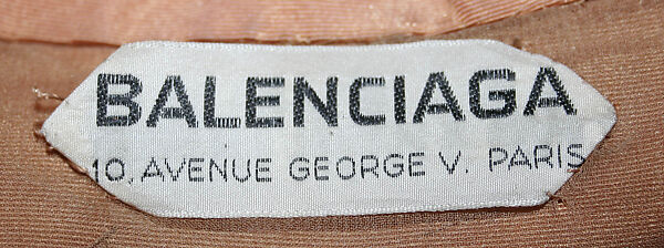 Dress, House of Balenciaga (French, founded 1937), silk, French