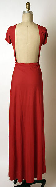 Evening dress, Madame Grès (Germaine Émilie Krebs) (French, Paris 1903–1993 Var region), silk, French