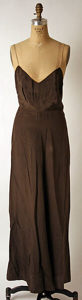 Evening dress, Nettie Rosenstein (American, 1890–1980), silk, American