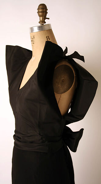 Evening dress, Nettie Rosenstein (American, 1890–1980), silk, American