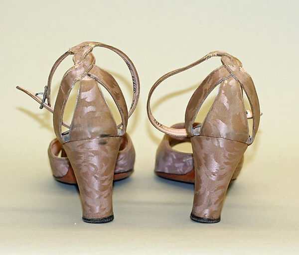 Evening ensemble, Nettie Rosenstein (American, 1890–1980), silk, American