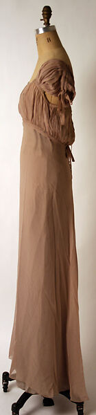 Evening ensemble, Nettie Rosenstein (American, 1890–1980), silk, American