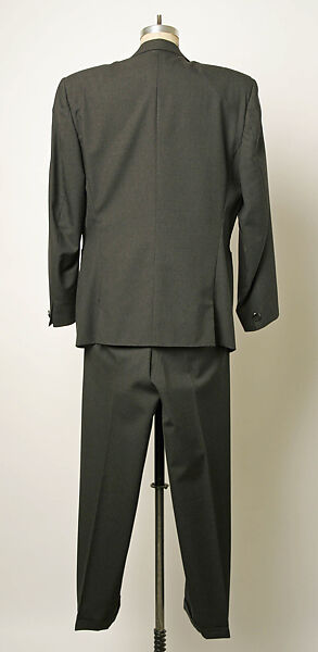 Suit, Mugler (French, founded 1974), wool, French