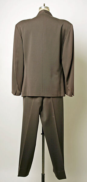 Suit, Mugler (French, founded 1974), wool, French