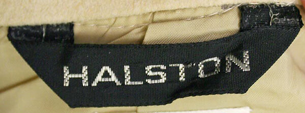 Shirt, Halston (American, Des Moines, Iowa 1932–1990 San Francisco, California), Ultrasuede, American