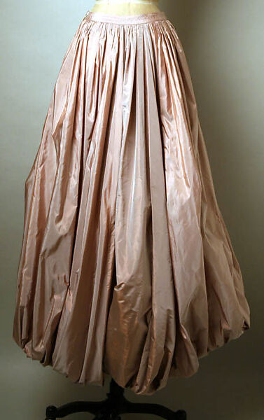 Ensemble, Rifat Ozbek (British, born Turkey, 1953), silk, straw, fur, metal, glass, British