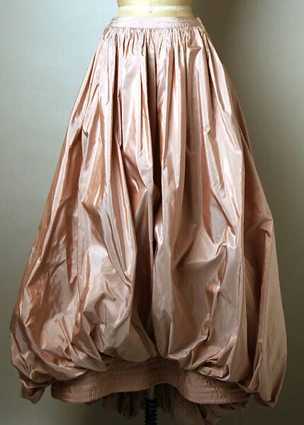 Ensemble, Rifat Ozbek (British, born Turkey, 1953), silk, straw, fur, metal, glass, British