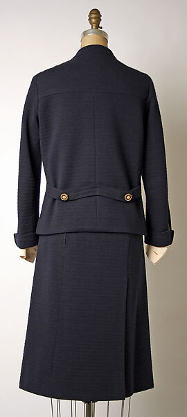 Suit, House of Chanel (French, founded 1910), wool, silk, French