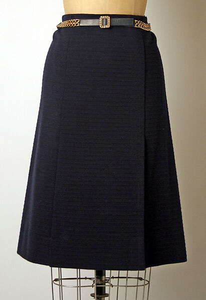 Suit, House of Chanel (French, founded 1910), wool, silk, French