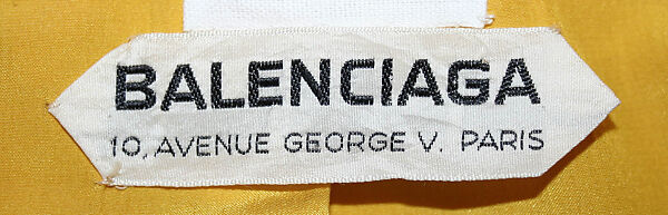 Coat, House of Balenciaga (French, founded 1937), wool, fur, French