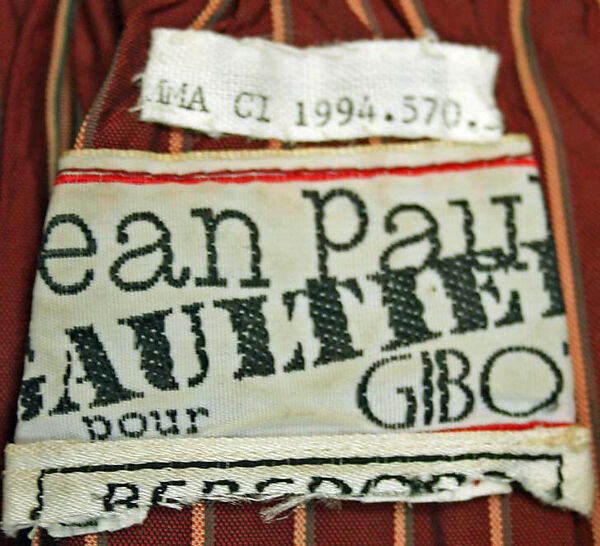 Skirt, Jean Paul Gaultier (French, born 1952), wool, French