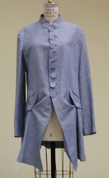 Jacket, Jean Paul Gaultier (French, born 1952), silk, linen, French 