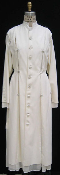 Coat, Jean Paul Gaultier (French, born 1952), cotton, French 