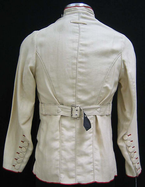 Jacket, Jean Paul Gaultier (French, born 1952), linen, French