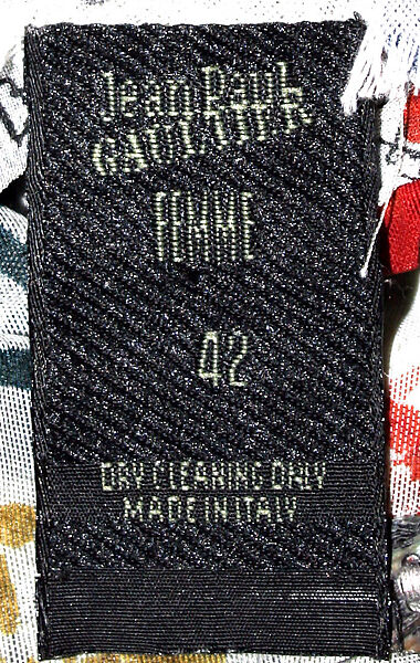 Ensemble, Jean Paul Gaultier (French, born 1952), nylon, Lycra, shell, French