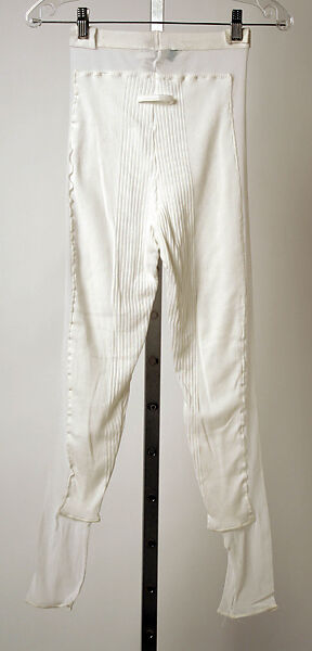 Ensemble, Jean Paul Gaultier (French, born 1952), cotton, nylon, French