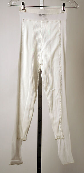 Ensemble, Jean Paul Gaultier (French, born 1952), cotton, nylon, French