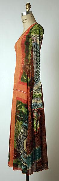 Dress, Jean Paul Gaultier (French, born 1952), nylon, French