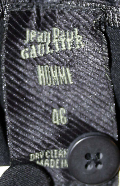 Trousers, Jean Paul Gaultier (French, born 1952), silk, wool, French