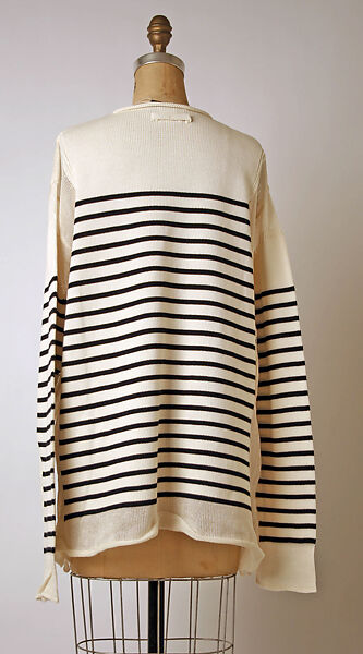 Sweater, Jean Paul Gaultier (French, born 1952), cotton, French