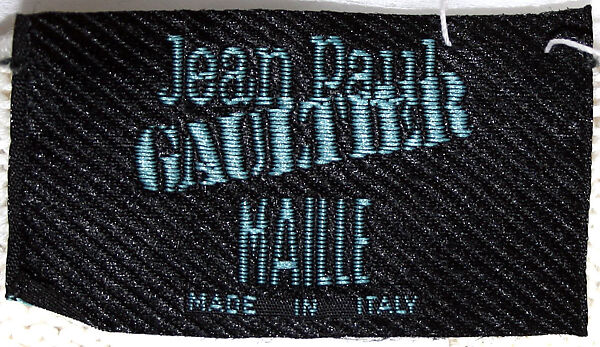 Sweater, Jean Paul Gaultier (French, born 1952), cotton, French