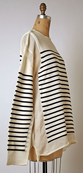 Sweater, Jean Paul Gaultier (French, born 1952), cotton, French