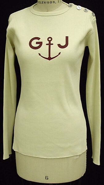 Ensemble, Jean Paul Gaultier (French, born 1952), (a) cotton; (b, c) wool, nylon, French