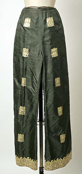 Evening ensemble, Irina Pabst, silk, American