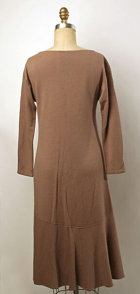Dress, Mary Adrienne Steckling (American, 1934–2006), wool, American