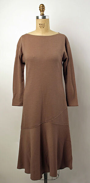 Dress, Mary Adrienne Steckling (American, 1934–2006), wool, American 