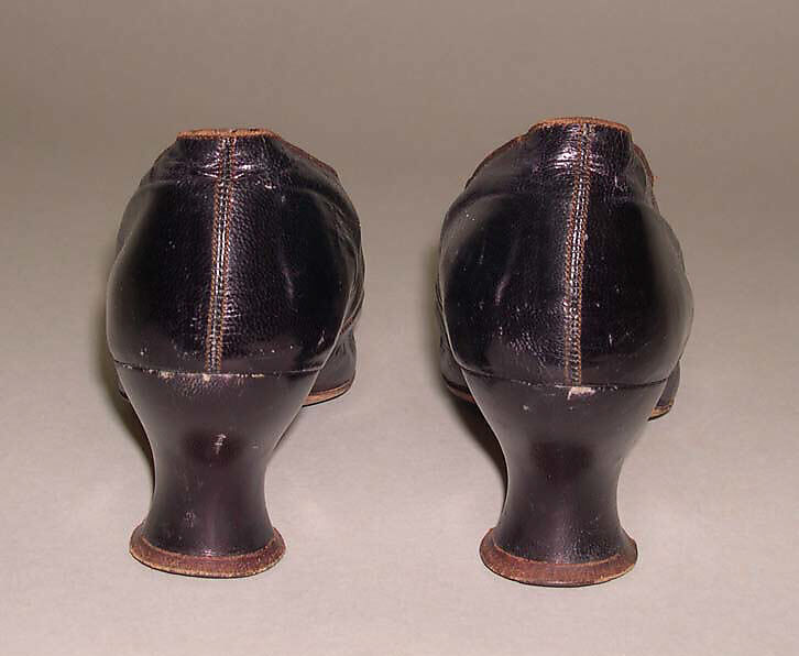 Pumps, Halle Brothers (American, founded 1891), leather, metal, American
