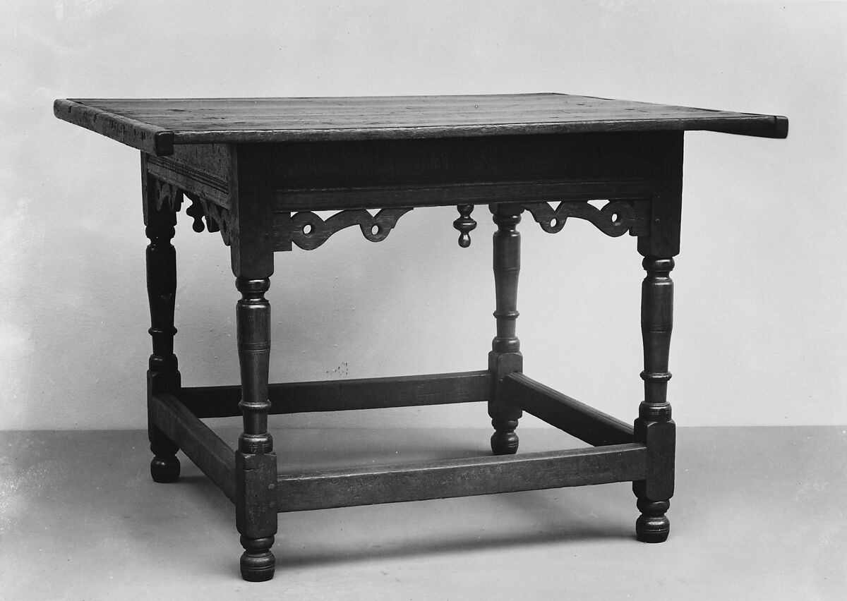 Table, Oak, pine, American