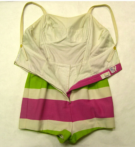 Beachwear, Tina Leser (American, 1910–1986), wool, American