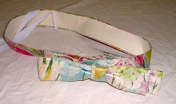 Evening ensemble, Nina Ricci (French, founded 1932), silk, French