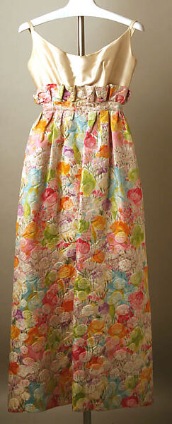 Evening ensemble, Nina Ricci (French, founded 1932), silk, French