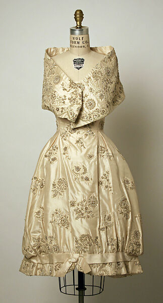 Evening dress, Simonetta (Italian, born 1922), silk, Italian 