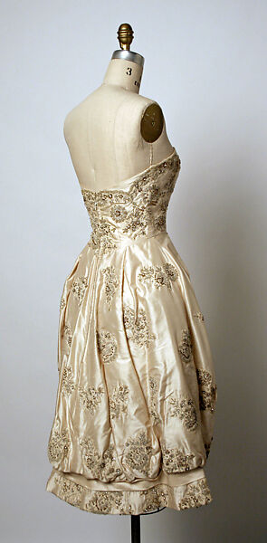 Evening dress, Simonetta (Italian, born 1922), silk, Italian