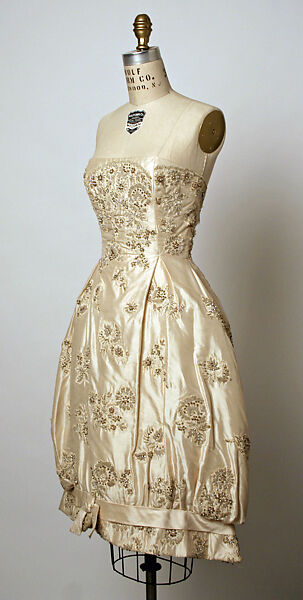 Evening dress, Simonetta (Italian, born 1922), silk, Italian